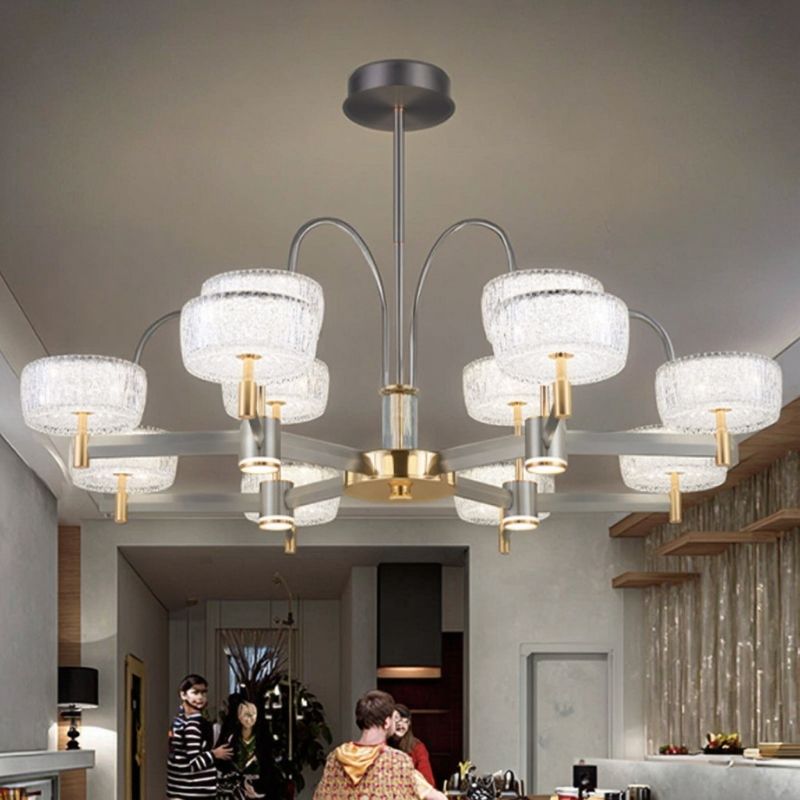 Đèn Chùm LED Treo Trần Phong Cách Tối Giản | LEDTOT DC 89PL - Ảnh 3