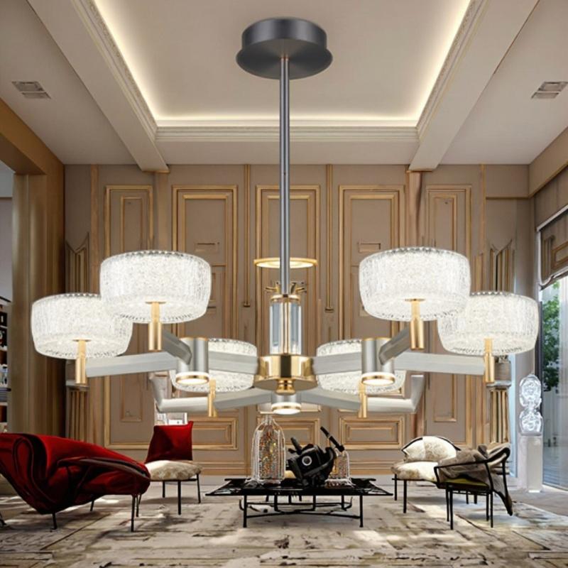 Đèn Chùm LED Treo Trần Phong Cách Tối Giản | LEDTOT DC 89PL - Ảnh 2
