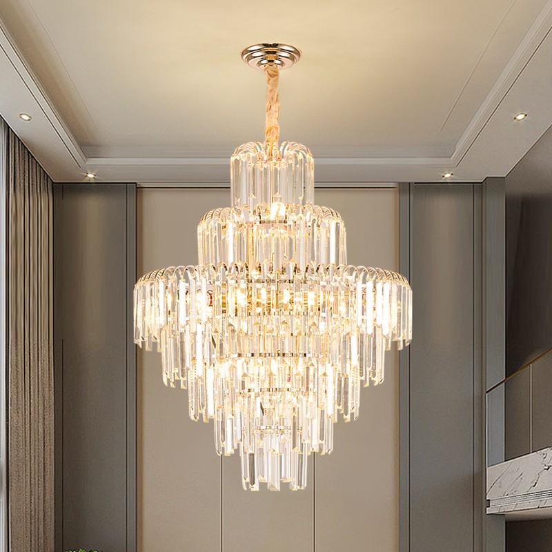 Đèn Chùm Pha Lê Cao Cấp Cho Biệt Thự | LEDTOT DC 52LK