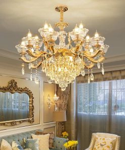 Đèn Chùm Pha Lê Cao Cấp Sang Trọng Châu Âu | LEDTOT DC 97KL
