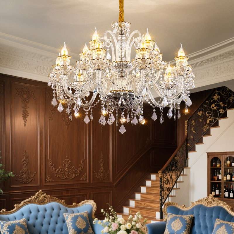 Đèn Chùm Pha Lê Cổ Điển Quý Phái Sang Trọng | LEDTOT DC 81GV