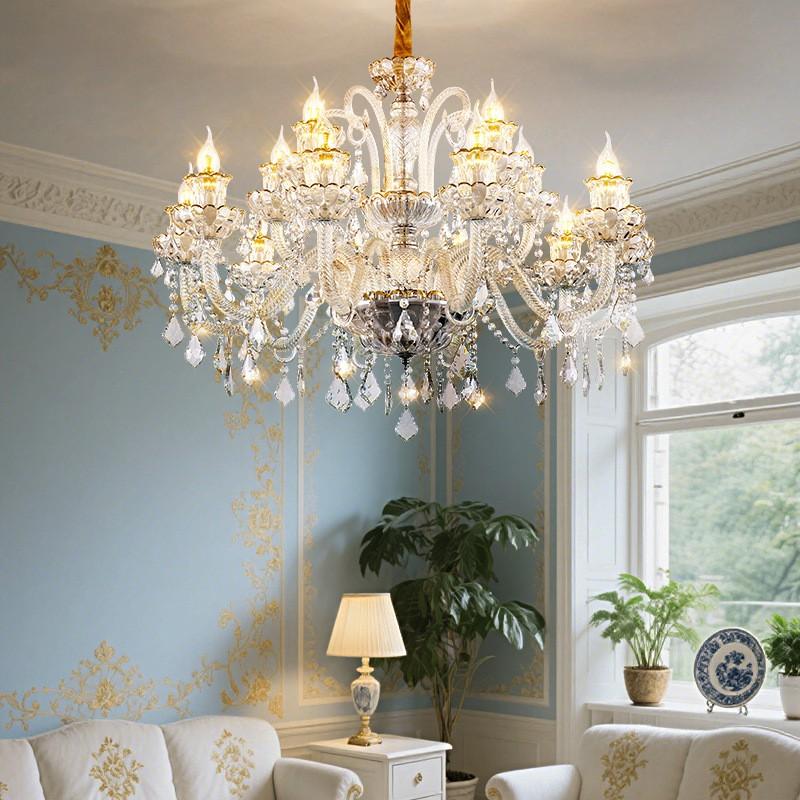 Đèn Chùm Pha Lê Cổ Điển Sang Trọng Thanh Lịch | LEDTOT DC 18MK - Ảnh 4