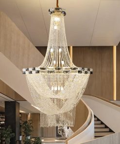 Đèn Chùm Pha Lê Cỡ Lớn Sang Trọng Đẳng Cấp | LEDTOT DC 82QM
