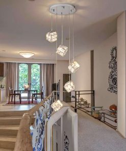Đèn Chùm Pha Lê Hình Khối Sang Trọng | LEDTOT DC 71KF