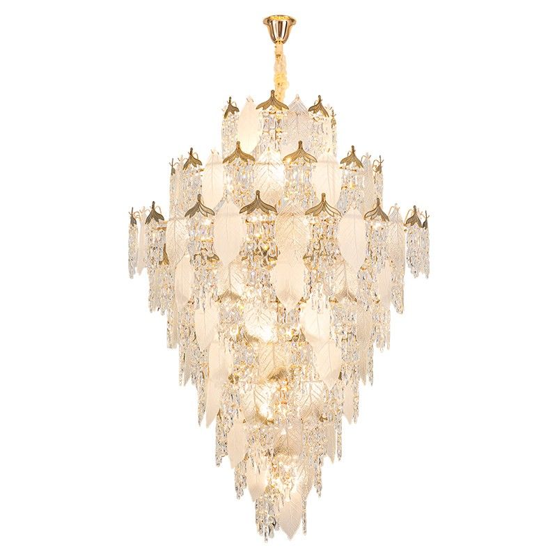 Đèn Chùm Pha Lê K9 Cỡ Lớn Phong Cách Hiện Đại | LEDTOT DC 37PK - Ảnh 4