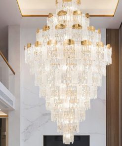 Đèn Chùm Pha Lê K9 Nghệ Thuật Cao Cấp | LEDTOT DC 84MN
