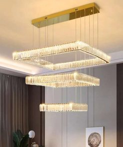 Đèn Chùm Pha Lê Nghệ Thuật Không Gian Sống Sang Trọng | LEDTOT DTT 92HF