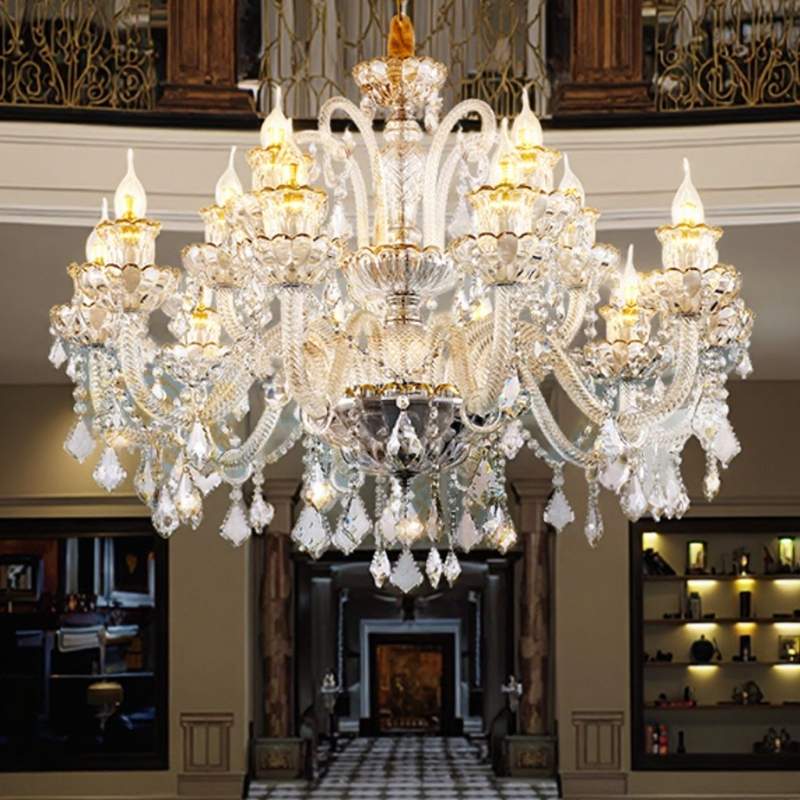 Đèn Chùm Pha Lê Nghệ Thuật Lộng Lẫy Tinh Tế | LEDTOT DC 36TP - Ảnh 3