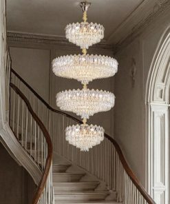 Đèn Chùm Pha Lê Nhiều Tầng Sang Trọng Cao Cấp | LEDTOT DC 92KT