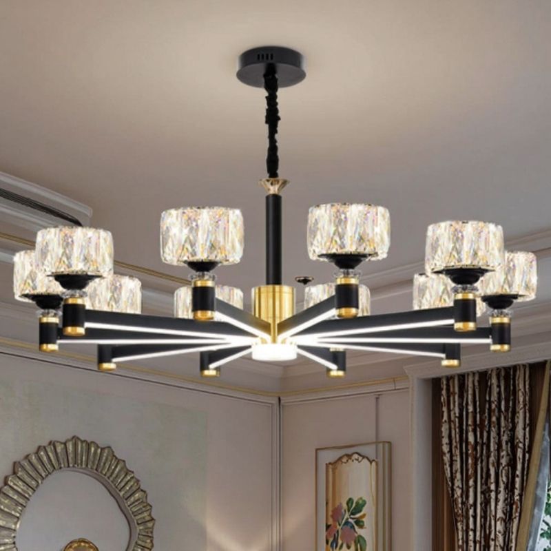 Đèn Chùm Pha Lê Phong Cách Nordic | LEDTOT DC 78QH - Ảnh 4
