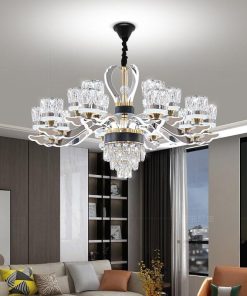 Đèn Chùm Pha Lê Phong Cách Tân Cổ Điển | LEDTOT DC 62PJ