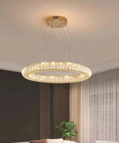 Đèn Chùm Pha Lê Tròn Sang Trọng | LEDTOT DTT 73LV