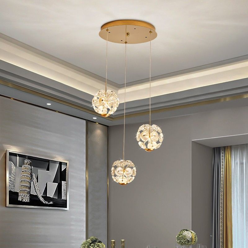 Đèn Chùm Pha Lê Xoắn Ốc Sang Trọng Nghệ Thuật | LEDTOT DC 39HT - Ảnh 3
