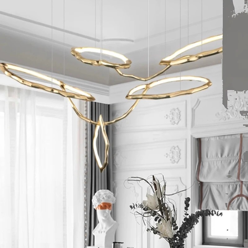 Đèn Chùm Thiết Kế Lạ Mắt Kiểu Dáng Mở | LEDTOT DTT 68PL - Ảnh 2