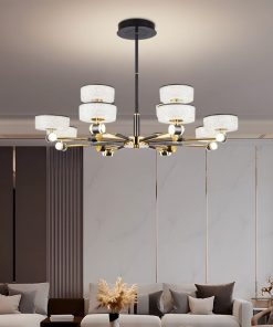 Đèn Chùm Trần Nhà Sang Trọng Phong Cách Nordic | LEDTOT DC 84MT