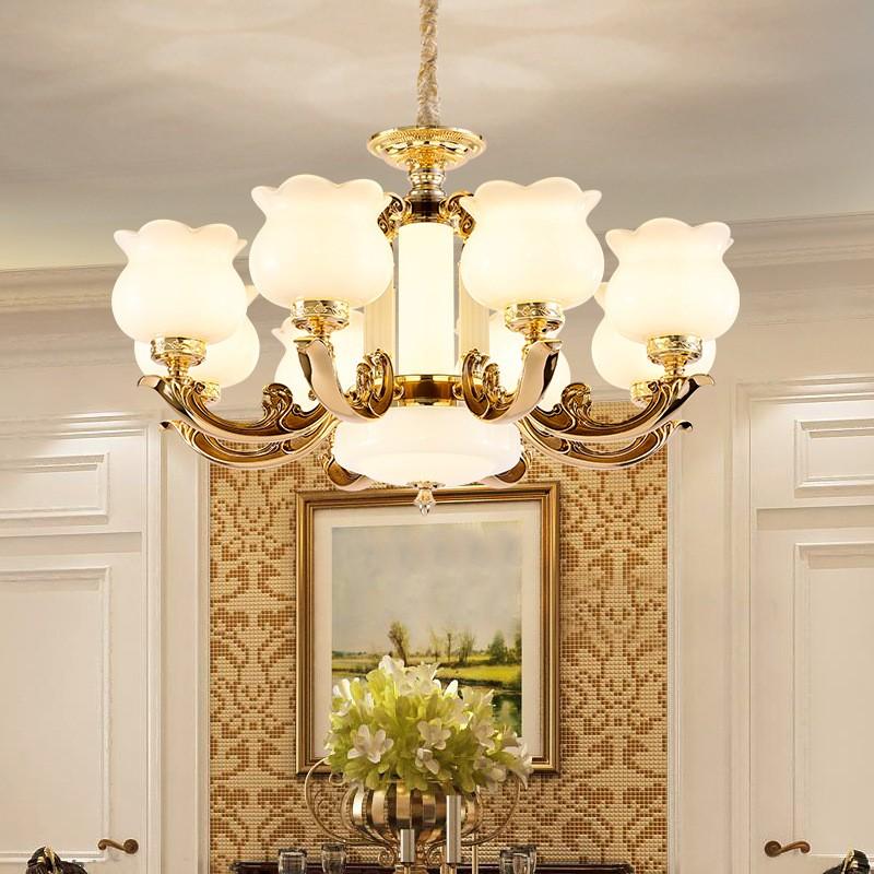 Đèn Chùm Trang Trí Cổ Điển Kiểu Dáng Châu Âu | LEDTOT DC 62TR - Ảnh 3