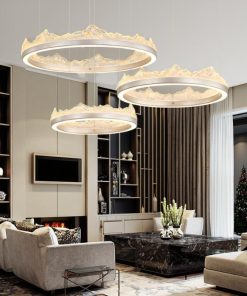 Đèn Chùm Tròn Nghệ Thuật Trang Trí Phòng Khách | LEDTOT DC 95HL