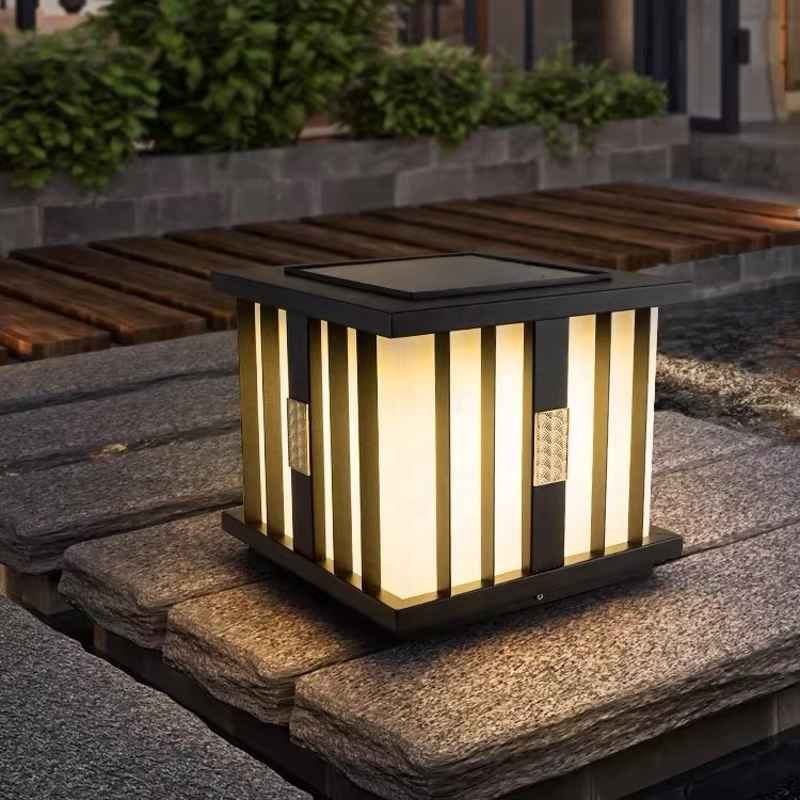 Đèn Cổng Kiểu Nhật Cao Cấp Năng Lượng Mặt Trời | LEDTOT DTC 31VN - Ảnh 2