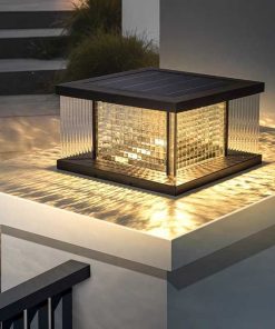 Đèn Cổng Năng Lượng Mặt Trời Phong Cách Nordic | LEDTOT DTC V1NJ