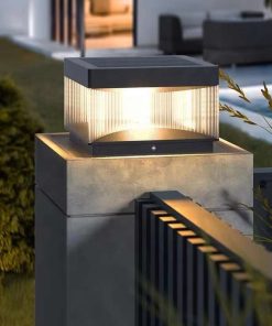 Đèn Cổng Năng Lượng Mặt Trời Thanh Lịch | LEDTOT DTC 67LM