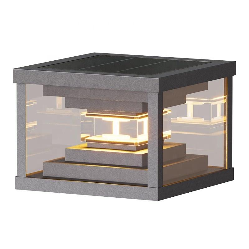 Đèn Cổng Năng Lượng Mặt Trời Thiết Kế Độc Đáo | LEDTOT DTC Q8WR - Ảnh 5