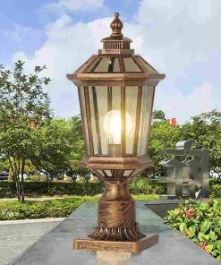 Đèn Cổng Sân Vườn Kiểu Châu Âu Sang Trọng | LEDTOT DTC M28R