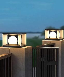 Đèn Cổng Sân Vườn Năng Lượng Mặt Trời E27 | LEDTOT DTC 82FM