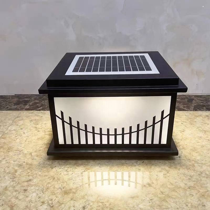 Đèn Cổng Sân Vườn Năng Lượng Mặt Trời Hiện Đại | LEDTOT DTC 57QX - Ảnh 2