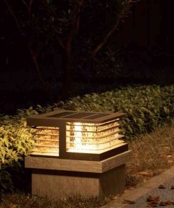 Đèn Cổng Sân Vườn Năng Lượng Mặt Trời IP65 | LEDTOT DTC K3ZA