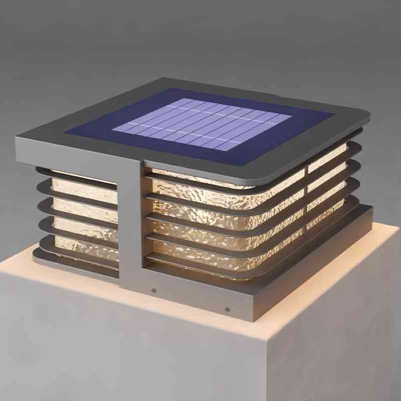 Đèn Cổng Sân Vườn Năng Lượng Mặt Trời IP65 | LEDTOT DTC K3ZA - Ảnh 5