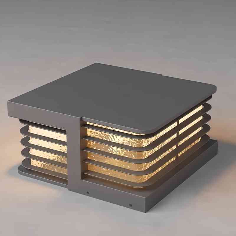 Đèn Cổng Sân Vườn Năng Lượng Mặt Trời IP65 | LEDTOT DTC K3ZA - Ảnh 2