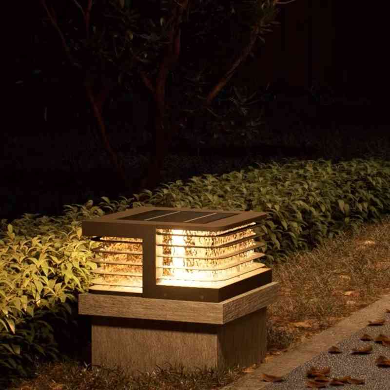 Đèn Cổng Sân Vườn Năng Lượng Mặt Trời IP65 | LEDTOT DTC K3ZA