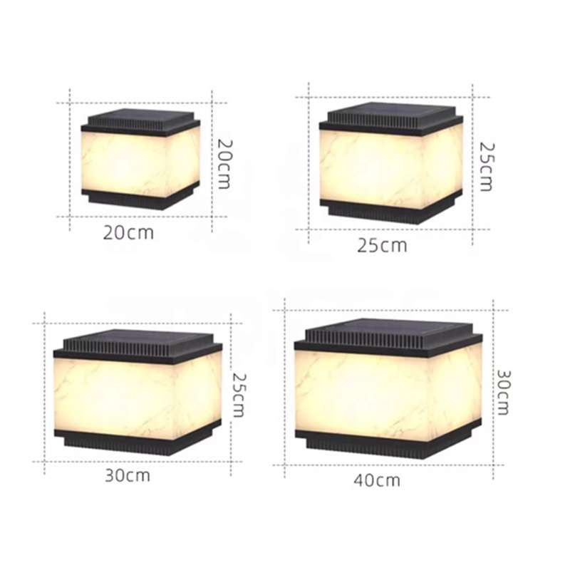 Đèn Cổng Thiết Kế Tinh Tế Năng Lượng Mặt Trời | LEDTOT DTC V7QK - Ảnh 6