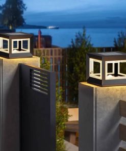 Đèn Cổng Tự Sạc Năng Lượng Mặt Trời Siêu Sáng | LEDTOT DTC 9VKM