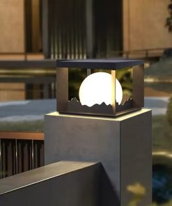 Đèn Cột Cảnh Quan Năng Lượng Mặt Trời IP65 | LEDTOT DTC M3LU