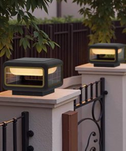 Đèn Cột Cổng Năng Lượng Mặt Trời Chống Nước | LEDTOT DTC 7GQX