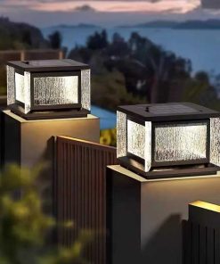 Đèn Cột Trụ Sân Vườn Năng Lượng Mặt Trời | LEDTOT DTC 63NR