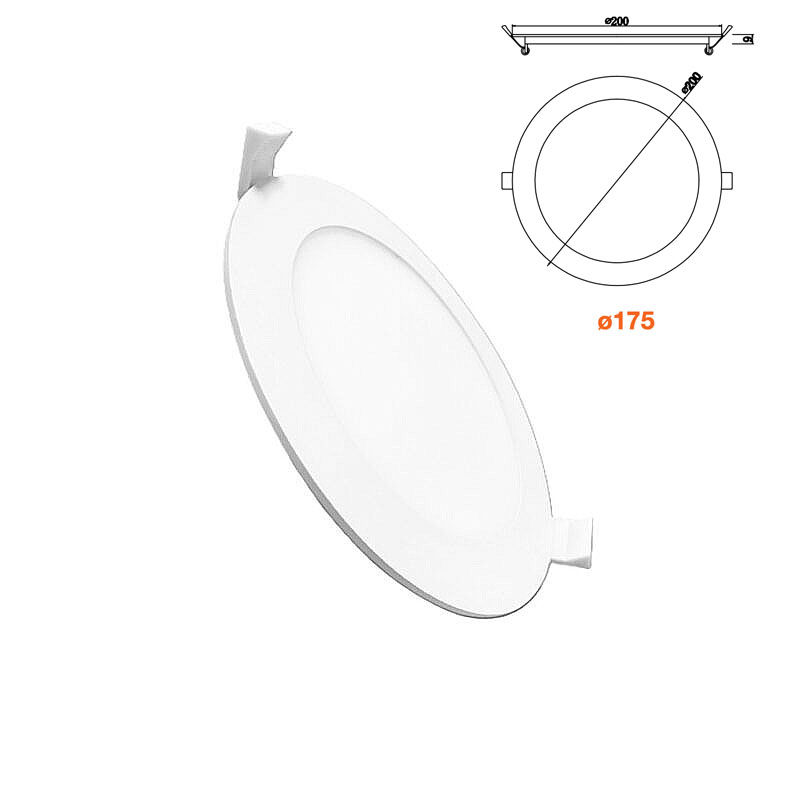 Đèn Downlight Siêu Mỏng | LDV SLIMDL R215 18W 830/840/865WV - Ảnh 2