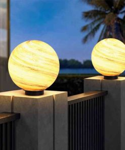 Đèn Hành Tinh Gắn Trụ Cổng Sân Vườn Đẹp Mắt | LEDTOT DTC 71XK