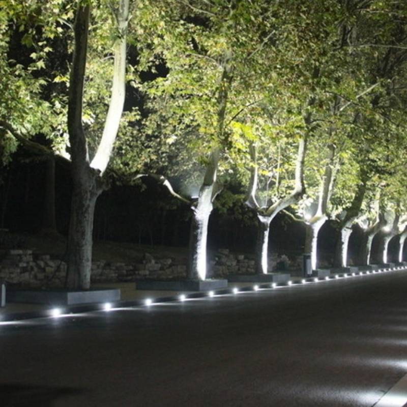 Đèn LED Âm Đất 12W Chiếu Sáng Sân Vườn Ấm Áp | LEDTOT AD 93PL