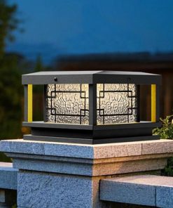 Đèn LED Trụ Cổng Năng Lượng Mặt Trời Cao Cấp | LEDTOT DTC 38KF