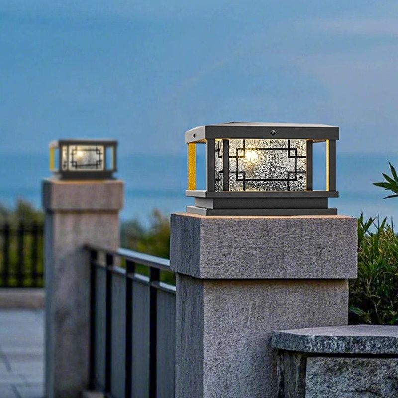 Đèn LED Trụ Cổng Năng Lượng Mặt Trời Cao Cấp | LEDTOT DTC 38KF - Ảnh 2