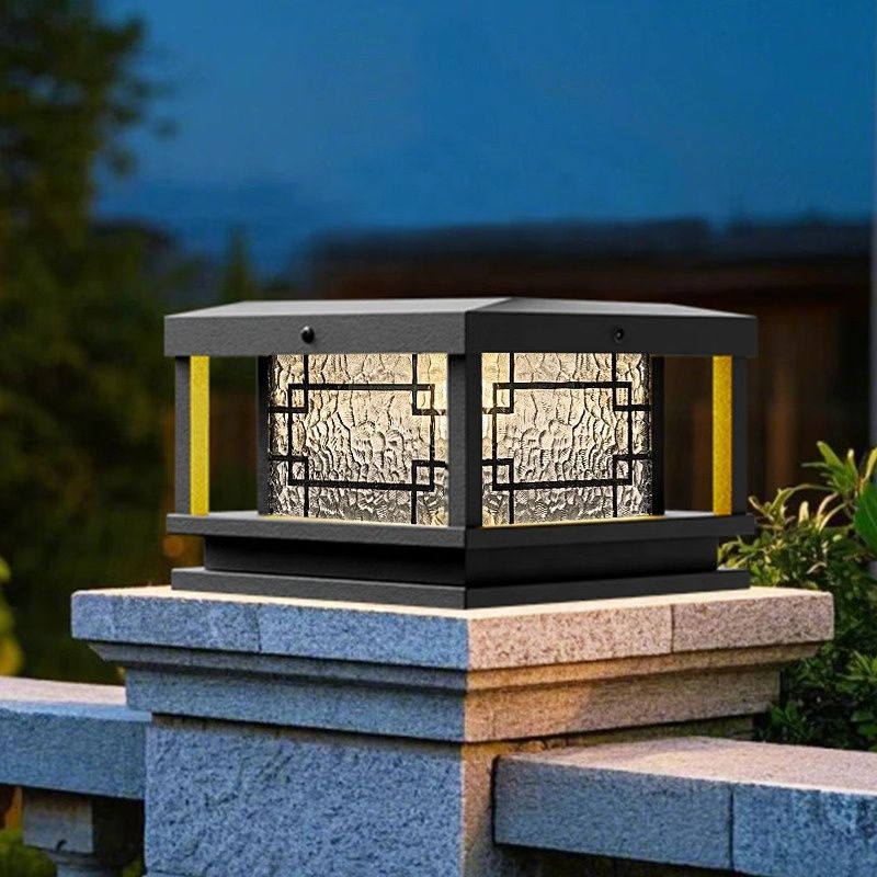 Đèn LED Trụ Cổng Năng Lượng Mặt Trời Cao Cấp | LEDTOT DTC 38KF