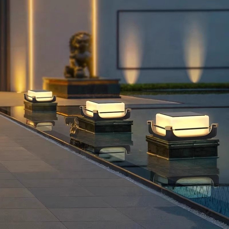 Đèn LED Trụ Cổng Sân Vườn Năng Lượng Mặt Trời | LEDTOT DTC 84QZ - Ảnh 5