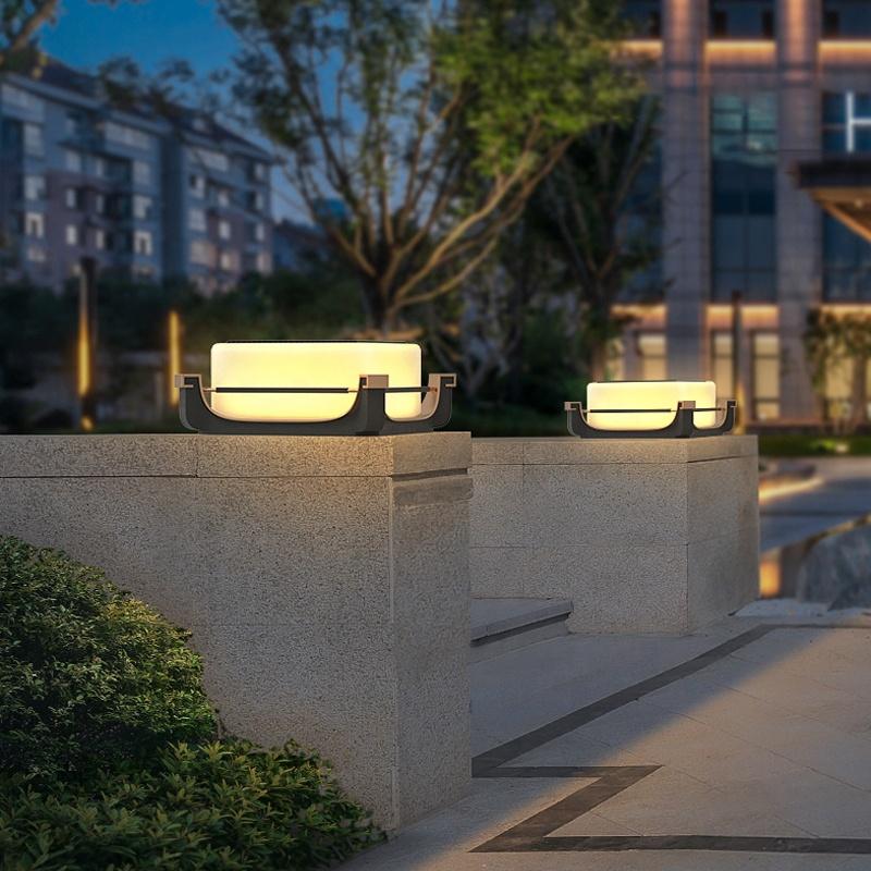 Đèn LED Trụ Cổng Sân Vườn Năng Lượng Mặt Trời | LEDTOT DTC 84QZ - Ảnh 2