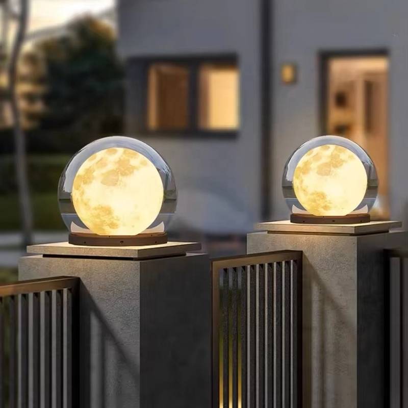 Đèn LED Trụ Sân Vườn Kiểu Dáng Mặt Trăng 12W | LEDTOT DTC 89JL - Ảnh 5