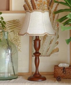 Đèn Ngủ Gỗ Phong Cách Vintage Châu Âu | LEDTOT DN 47EC