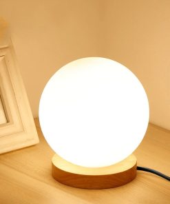 Đèn Ngủ Hình Cầu Tối Giản Ánh Sáng Ấm Áp | LEDTOT DN 38KL