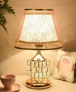 Đèn Ngủ Pha Lê Sang Trọng Kiểu Châu Âu | LEDTOT DN 39KT