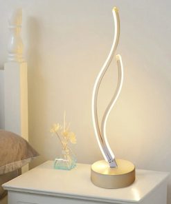Đèn Ngủ Sóng Uốn Nghệ Thuật Hiện Đại | LEDTOT DN 48QT